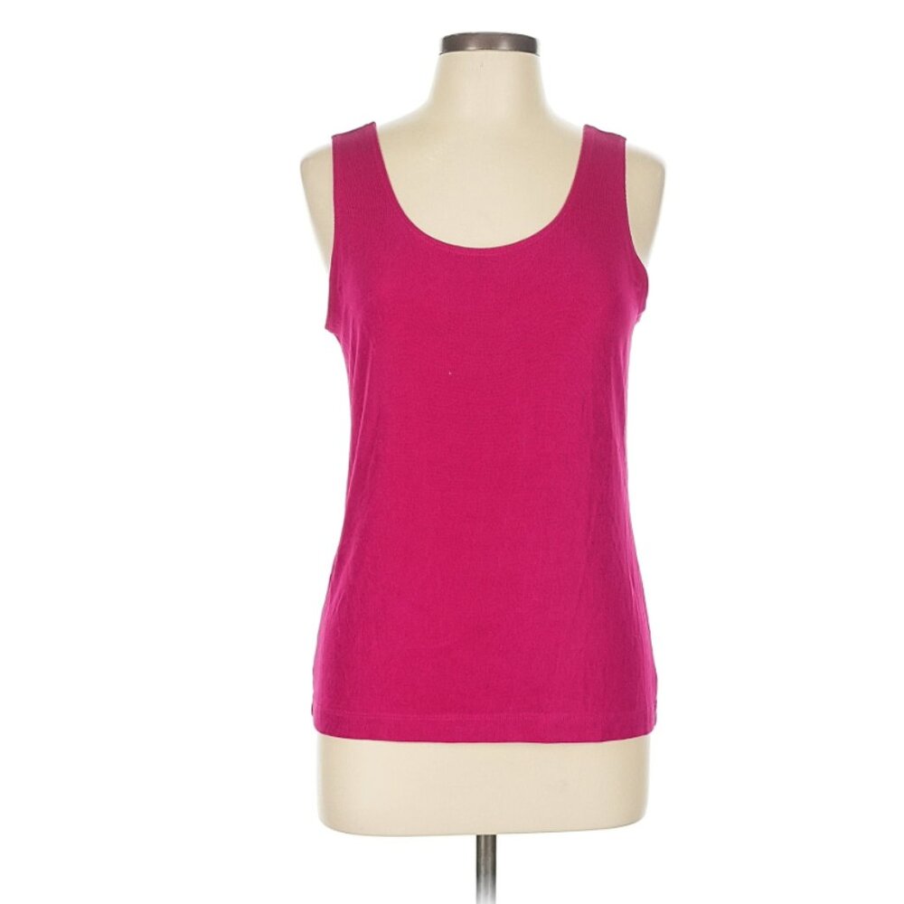 Chico's Travelers Hot Pink Tank Top Size 3 (XL)